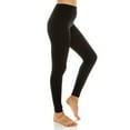 thumbnail image 2 of Women's High Waist Fleece Lined Leggings Regular and Plus Size, 2 of 3