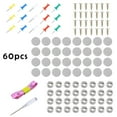 thumbnail image 1 of Snap Rivets for Car Roof Repair 60 Pcs Headliner Fix Pins with Accessories, 1 of 4