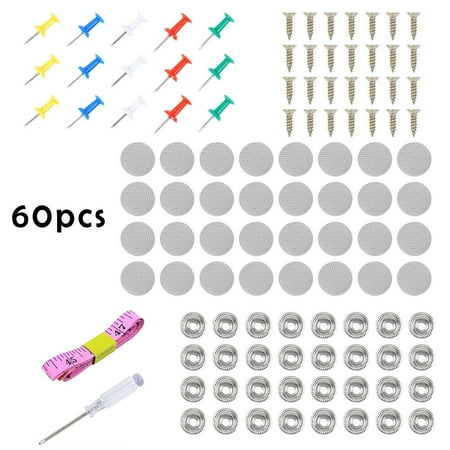 

60 Pcs Car Roof Repair Rivets Sagging Headliner Fix Repair Pins Snap Rivet