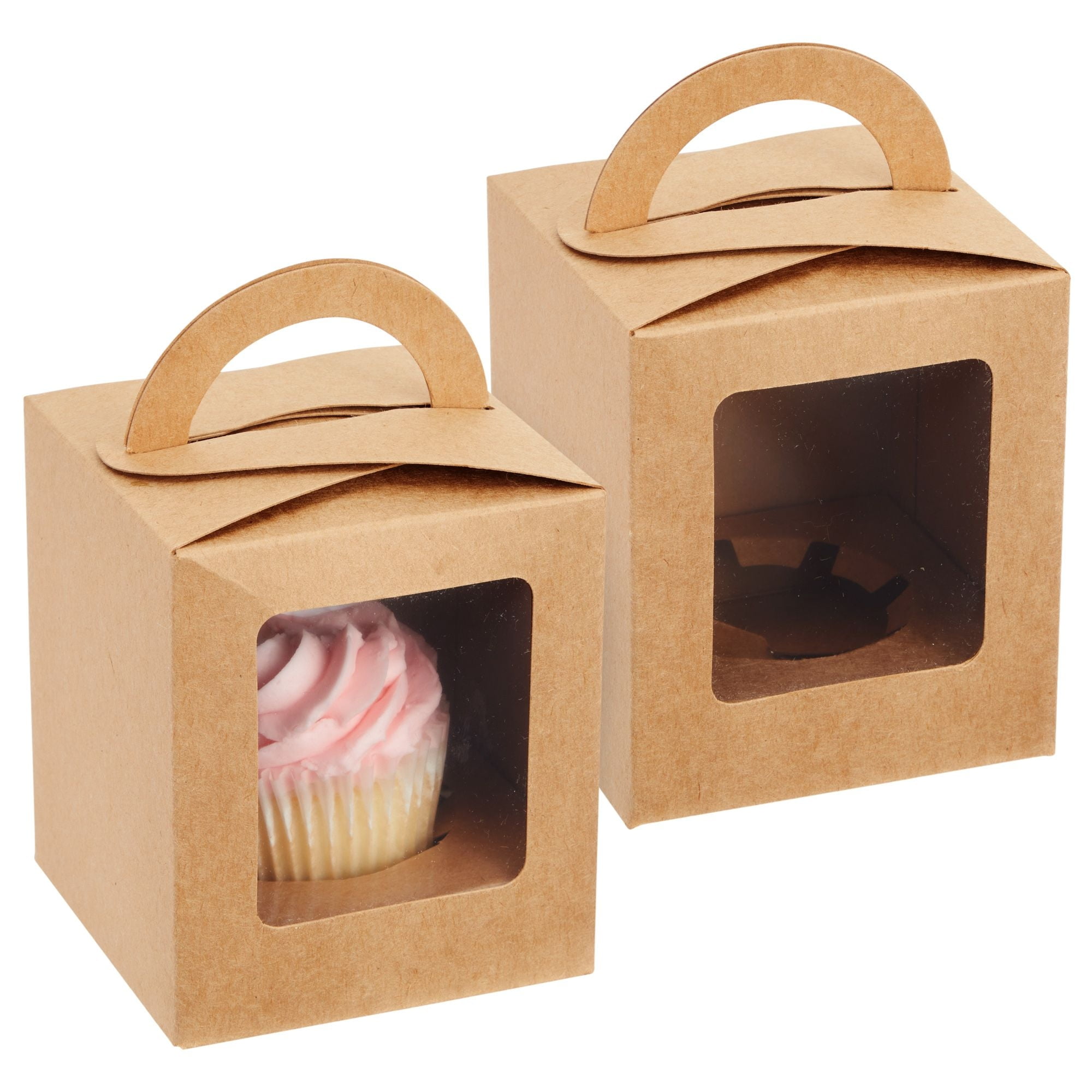 Cake Box Clear Portable Cake Box For Cupcake Muffin Cake - Temu