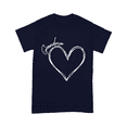 thumbnail image 2 of Grandma Love Heart Graphic Tee, 2 of 6