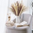 thumbnail image 2 of Hierba de la pampa, decoración de hierba de la pampa seca Flores, hierba de pampas de terciopelo para decoración de arreglos de boda, 2 of 5