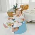 thumbnail image 4 of Bumbo Baby Foam Wide Floor Seat w/ Play Top Tray Attachment, Powder Blue, 4 of 11