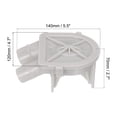 thumbnail image 2 of Uxcell 3363394 Washer Drain Pump Washing Machine Pump Replacement AP6008107 PS11741239 ETW4400WQ0, 2 of 5