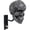 C, variant on Wuqi Motorcycle Skull Holder, Wall Mount Rack, Resin Crafts,Skull Holder Suitable for Motorcycle Cap, Baseball Cap, Bicycle Cap, Hat Storage Rack,Sports Gear