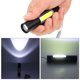 thumbnail image 2 of Mini linterna LED portátil con carga USB, linterna de aleación de aluminio para emergencias de acampada, color negro, 2 of 8