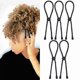 thumbnail image 1 of Adjustable Hair Tie for Thick Natural Hair - 5 Piece Set for Afro Puff, Ponytail, Hair Buns, High Puff, 1 of 5