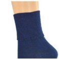thumbnail image 3 of Sierra Socks Women's Organic Cotton Extra Smooth Toe Seaming 3 pair Pack (Fits Shoe Size 4-10, Socks Size 9-11, Navy (3 Pair Pack)), 3 of 9