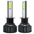 thumbnail image 1 of Pair H1 H3 H4 H7 9005 9006 LED Headlight Conversion Beam 6500K Bright White, 1 of 6