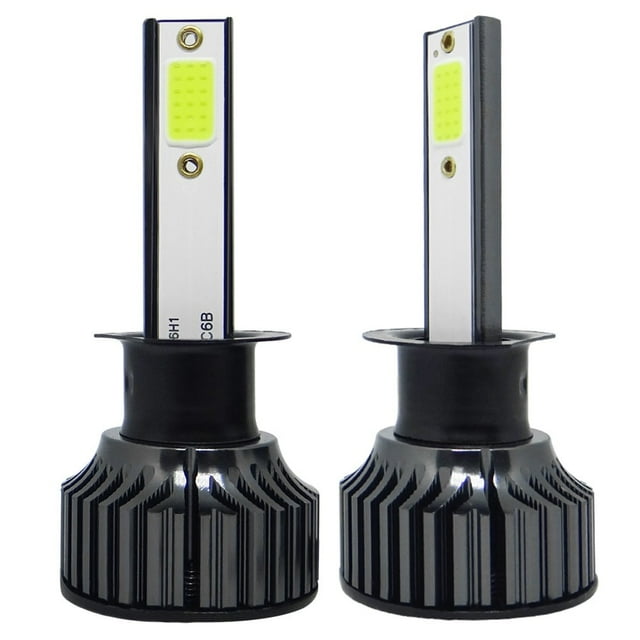 Pair H1 H3 H4 H7 9005 9006 LED Headlight Conversion Beam 6500K Bright White