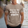 thumbnail image 5 of Razzly Men T Shirts Funny Print Graphic Tee Comfortable Short Sleeve Casual Summer Top for Daily Wear Outdoor Activities(Khaki,L), 5 of 6