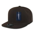 thumbnail image 2 of Decky RP1-PL-BRN-22 Retro Fitted Caps Brown - 6.86, 2 of 4
