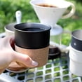 thumbnail image 2 of fundas ajustables para tazas de acero inoxidable, fundas de cuero para tazas, fundas para sujetar café., 2 of 5
