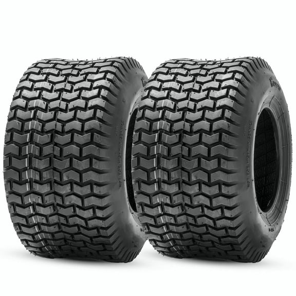 Halberd 18x9.50-8 Lawn Mower Tires 18x9.5x8 Golf Cart Tires 4PR Tubeless Tire Set of 2
