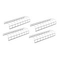 thumbnail image 4 of 4 piezas de escurridores de utensilios, soporte para platos, gran capacidad, multiusos. Estante para cuencos de plata, 4 of 9