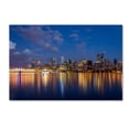 thumbnail image 2 of Trademark Fine Art 'Vancouver Twilight' Canvas Art by Pierre Leclerc, 2 of 4