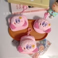 thumbnail image 2 of Kirby Plush Coin Purse Key Card Holder Pink Star Hanging Storage Bag, 2 of 6