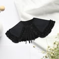 thumbnail image 5 of Classic Lolita Doll Ruffles Collar Removable Collar Dresses Accessory for Black, 5 of 8
