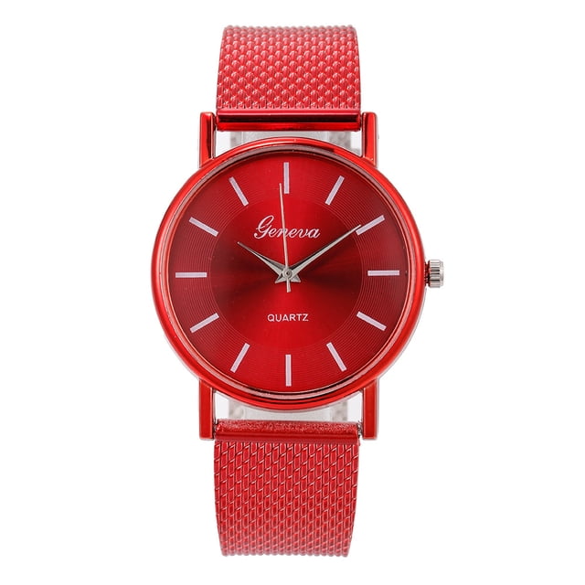 Sfonq Price Drop Mothers Day Gift for Grilfriend Womens Watches Quartz Watch Woman's High-end Blue Glass Life Waterproof Distinguished,D Buy 2 Save 10%