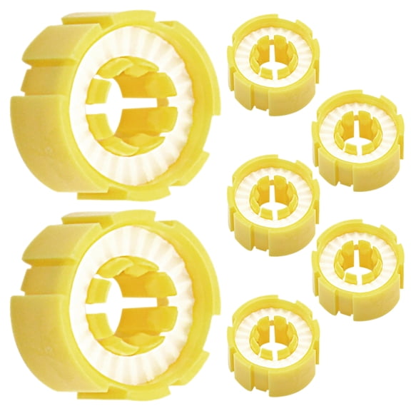 Luxshiny 7Pcs Automatic Inflator Life Jacket Bobbin Yellow Plastic Replacement Part with Precision Trigger