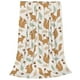 thumbnail image 2 of Fotbe Squirrel And Leaves Manta de Franela Acolchonada con Estampado, Súper Suave y Esponjosa, Extra Grande para Sofá, Cama, Uso Todo el Año-60"x50", 2 of 7