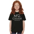 thumbnail image 5 of Number 51 Charm French Stylish Girls Kids T Shirt Tees Teen Brisco Brands XS, 5 of 5