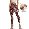 thumbnail image 3 of FUIALDOLG Red Love Heart Pattern Skirt with Leggings for Women Athletic Tennis Skorts Lady Gym Workout Yoga Pants Picckleball Clothing,Size S, 3 of 7
