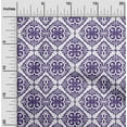 thumbnail image 2 of oneOone Polyester Lycra Dark Purple Fabric Mosaic Sewing Material Print Fabric By The Yard 56 Inch Wide, 2 of 6
