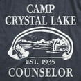 thumbnail image 2 of Mens Camp Crystal Lake T shirt Funny Graphic Camping Vintage Adult Novelty Tees Graphic Tees, 2 of 9