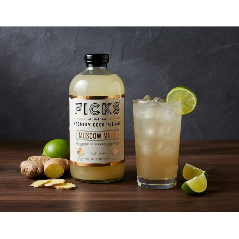 FICKS Premium Moscow Mule Cocktail Mix - Walmart.com