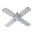 thumbnail image 2 of Lámpara de cultivo LED plegable con base E27 y espectro completo para interior. 48W 4 Hojas 398mm, 2 of 9