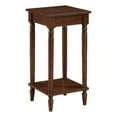 thumbnail image 2 of French Country Kim End Table with Shelf in Espresso Wood Finish, 2 of 8