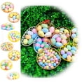 thumbnail image 3 of Artificial Speckled Foam Easter Eggs - Bulk Easter Ornament Supplies for DIY Crafts, Centerpiece Decor, Party Favors, Wedding Photo Props, and Holiday Festival Decorations, 3 of 3