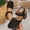 Black, variant on Summer Hollow Out Classic Lightweight Sandal,Women's Comfy Sandals,Platform Closed Toe Low Heel Breathable Shoes Black 8.5(41)