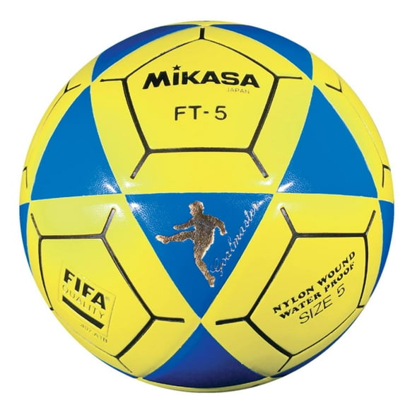 Balón de Fútbol Mikasa Azul Amarillo Talla 5 Goal Master