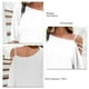thumbnail image 3 of Camiseta Con Hombros Descubiertos, Blusa De Manga Corta Lavable De Rayón Amigable Con La Piel, Elegante Y Refrescante Para La Vida Diaria Para Mujeres ANGGREK Otros, 3 of 6