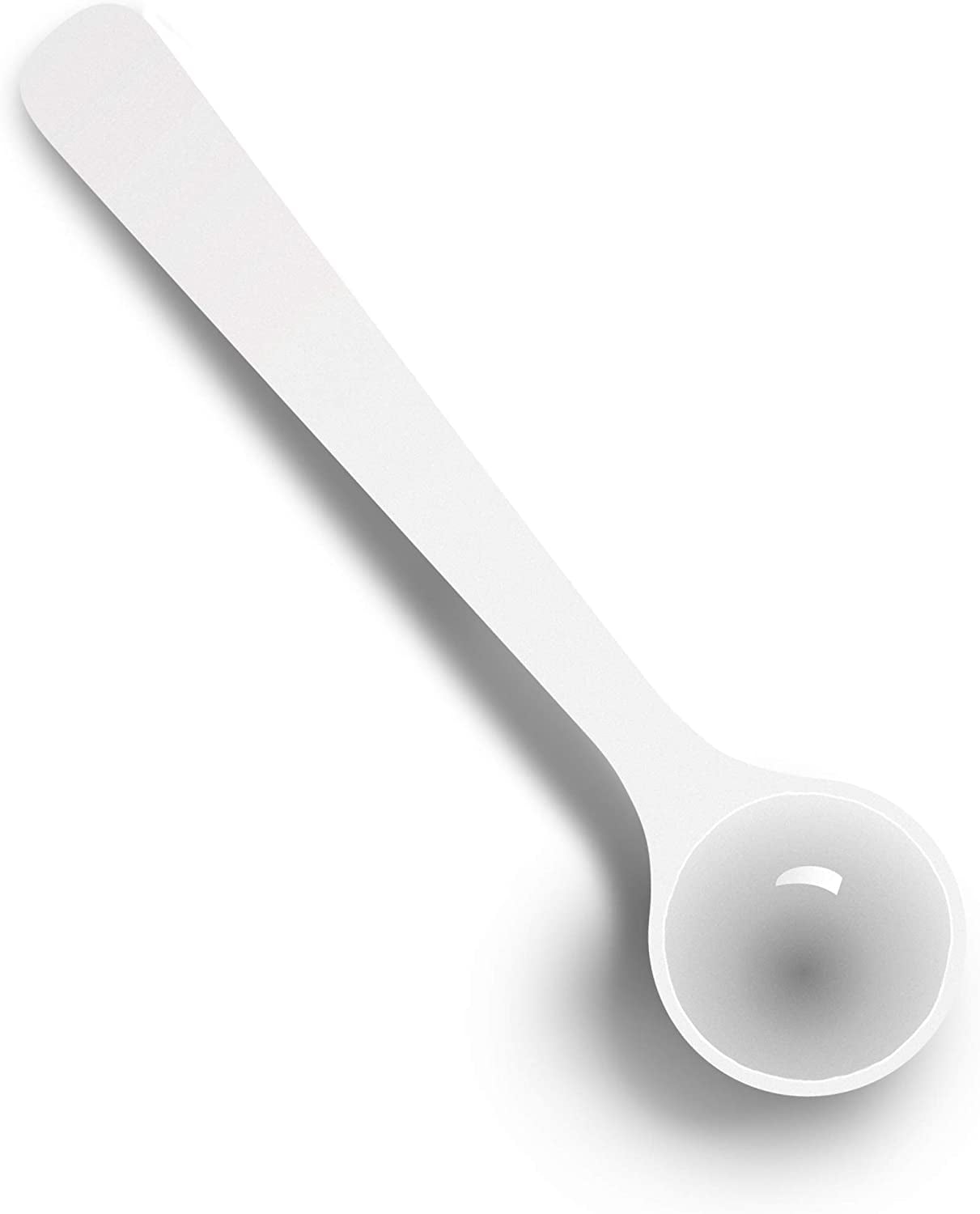EXTEND LAB White Measuring Spoon PACK OF 10 | 1 Gram (2 Ml) | Measuring  Mini Spoons for Powder Measurement or Baking - Static-Free Plastic Tiny  Scoops