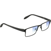 Glassy Strike Premium Plus Blue Light Blocking Glasses Gaming Computer Black Medium