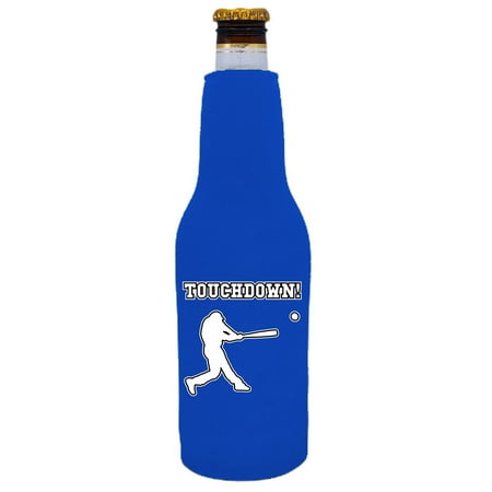 

Touchdown Baseball Beer Bottle Coolie (Royal Blue)