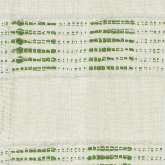 Rizzy Home  Modern Stripe Hand Loomed Throw Green/Natural