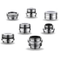 thumbnail image 1 of 7Pcs Multiple Size Tap Hose Adapters Solid Brass Fit Removable Sink Aerators, 1 of 4