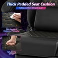 thumbnail image 3 of Demi Bonn Ergonomic Video Game Computer Chair, Reclining, Retractable Footrest, Headrest & Lumbar Pillow, PU Leather, Black, 3 of 7