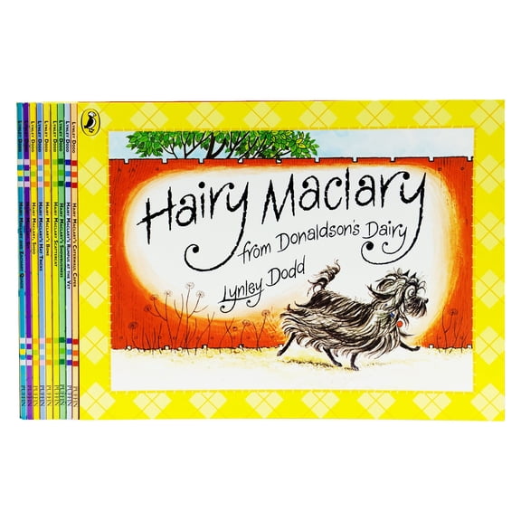 Hairy Maclary and Friends by Lynley Dodd 10 Picture Books Set - Age 3 - Paperback