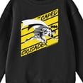 thumbnail image 5 of Batman Caped Crusader Line Art Youth Black Crew Neck Sweatshirt-Small, 5 of 5