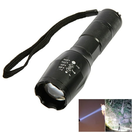 Portable Mini S2 LED 10W 1200 Lumens 500m Flashlight Zoomable Camping Hunting Torch Pocket Light