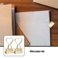 thumbnail image 3 of ELAYARD 10Ud Clips Metálicos Dorados Para Documentos Y Señaladores Perfectos Para Notas Y Calendarios, 3 of 6