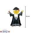thumbnail image 3 of PMU 35 Inches Jumping Grad Super Shape Multicolor Foil Balloon Pkg/1, 3 of 7