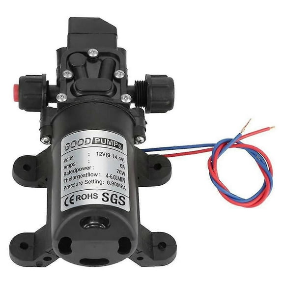 12v Water Pump, 12 Volt Water Pump, Dc 12v 6a 70w Electric Water Pump, Self-priming Water Pump-high Pressure, 12v Pump