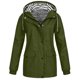 thumbnail image 3 of Neewe Women's Waterproof Rain Jacket Lightweight Raincoat Hooded Hiking Jacket Softshell Windbreaker, 3 of 8