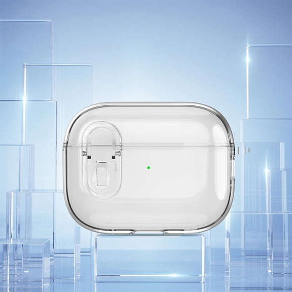 Allytechgroup Clear Case Compatible with Airpods Pro 3 Case, Anti-Yellowing with Keychain for Women Men Wireless Charging Protective Full Body Cover for Airpods Pro 3rd Gen (2025) Case, Clear